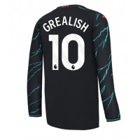 Camisa de time de futebol Manchester City Jack Grealish #10 Replicas 3º Equipamento 2023-24 Manga Comprida